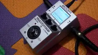 Zoom MS50G multi effects pedal demo and review