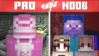 Pro Minecraft Speedrunner VS 10 Noobs