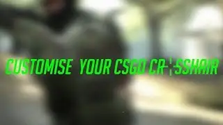 HOW TO CHANGE YOUR CROSSHAIR/GET CUSTOM CROSSHAIRS CSGO