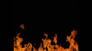 Efecto de  fuego ardiendo para editar