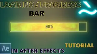Loading/Progress Bar In After Effects Quick Tutorial | Check Description |