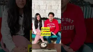 Edible और Eatable का क्या Meaning होता है? 🤔 | 1-Minute English Lesson | 