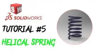 SolidWorks How To Make | Every Friday | Helical Spring