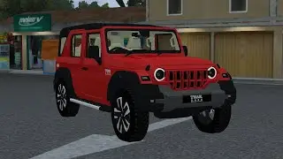 MAHINDRA THAR ROXX 5DOOR 2024 CAR MOD RELEASED FOR BUSSID