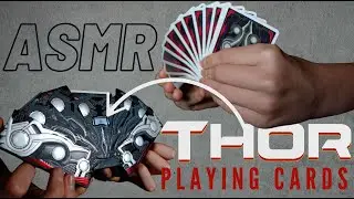 ASMR // The INCREDIBLY soothing sound of card shuffling (Ft. THOR Playing cards)