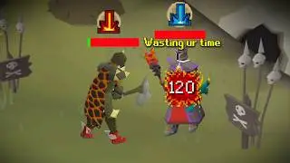 Distracting PKers then 1 hitting them