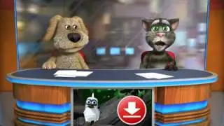 Talking Tom & Ben News rap battle