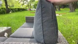 Комплект VICKY из искусственного ротанга в магазине Парк Мебели