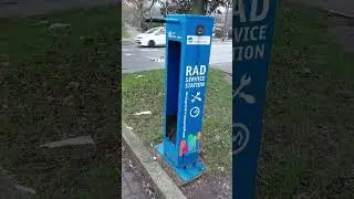 Автомат для подкачки шин в Германии 