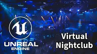 3D Nightclub Made with Unreal Engine 5 (DJ RSCL Project Demo)