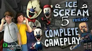 ICE SCREAM GAMEPLAY PLAY AS MIKE AND J || ICE SCREAM CHAPTER 5