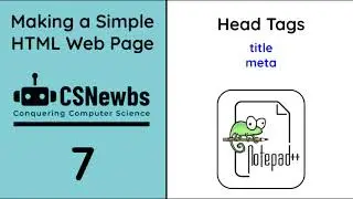 HTML Help 7 - Head Tags