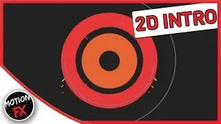 FREE Colorful 2D Shapes Intro (Ae Template) Motion Fx
