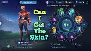 Can I Get Hayabusa Skin Spacetime Shadow #mobilelegends #mlbb #hayabusa