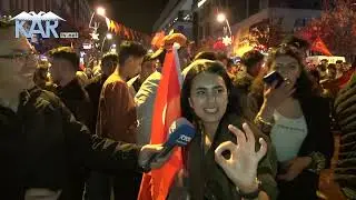 Cumhurbaşkanı Erdoğan Kazanınca Erzurum Sokaklara Döküldü #kartv #cumhurbaşkanı #erzurum