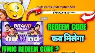 FFMIC CS MODE GRAND FINALS REDEEM CODE ? || REDEEM CODE FREE FIRE || REDEEM CODE MILEGA YA NAHI