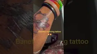 Getting the Pokémon Banette evolving as a tatttoo 😈🔥