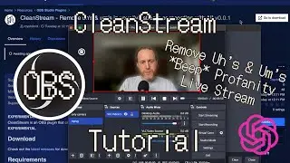 CleanStream Profanity Live AI Removal for OBS [Tutorial]