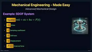 🛠️💡Mechanical Engineering -  Master Advanced Design  | From FEA to Vibration to Dynamic Analysis!