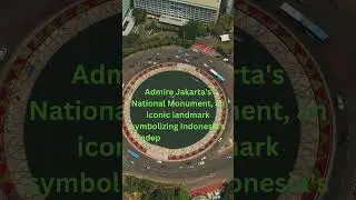 Jakarta's National Monument: A Symbol of Independence with City Views 🏛️🌆 #adventuretravel #indones