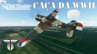 Fokker D 21 da Segunda Guerra Mundial Freeware para o Microsoft Flight Simulator 2020