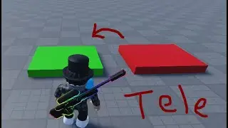 How to make a one way teleport part in roblox studio (tut)