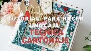 Como hacer una caja fácilmente - Cartonaje - Shaker