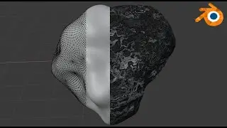Create a procedural Sci-Fi stone shader in Blender 2.8