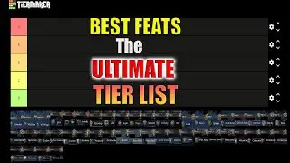 BEST FEATS| The Definitive TIER LIST for Baldur's Gate 3