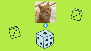 Convert Images into Images that are made of dices in Python
