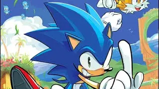 Sonic the hedgehog idw issue 1-3 ( throwback Tuesday)