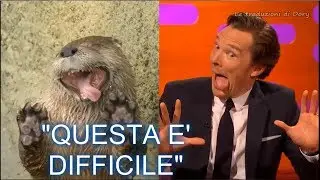 Benedict Cumberbatch è una LONTRA perfetta (ft Johnny Depp)