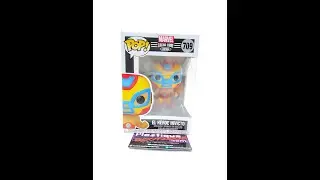 FUNKO POP MARVEL LUCHA LIBRE: EL HEROE INVICTO/IRON MAN