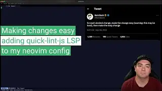 Clean frontend neovim config - Adding LSP quick-lint-js