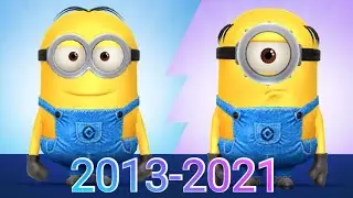 Эволюция игры Minion Rush 2013-2021