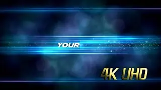4K Logo Reveal Video Background 4Types Title Logo Template