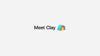 Clay.com SaaS Motion Concept | Apple-Style Minimalist UI