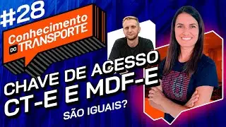 A chave de acesso do MDF-e é a mesma da NF-e?