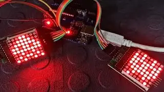 How to use MAX7219 Dot LED matrix with Arduino - Tutorial