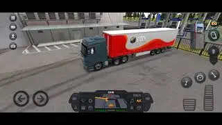 Truck simulator ultimate android / Как пользоваться сумкой в кабине / Рейс на Мерседес Бенс