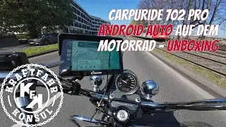 Carpuride 702 Pro – Android Auto & Apple CarPlay fürs Motorrad | Unboxing & First Look