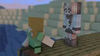 The Hero - very short Minecraft animation