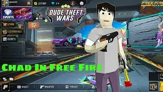 Chad In Free Fire / Free Fire Me Dude Theft War 😯.