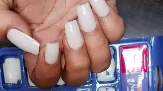 Fake nails 💅 under 100₹ || How to apply fake nails 💅✨#nailart #fakenails #song 
