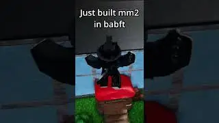 Just built mm2 in Build a Boat.. #popular #shorts #roblox #babft #mm2