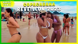 REVEILLON 2023: AMAZING DAY IN COPACABANA BEACH - RIO DE JANEIRO