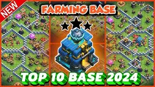 TOP 10 TH12 FARMING BASE + REPLAY || TH12 UNBEATEN FARM BASE WITH LINK || TH12 BASE UPDATE JUNE 2024