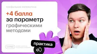 +4 балла за параметры с Денисом. Графическое решение | ЕГЭ 2025 | СОТКА