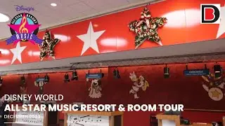 All Star Music Resort & Room Full Tour | December 2023