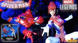 SPIDER-MAN & SPINNERET Marvel Legends Renew Your Vows 60th Anniversary RESEÑA Hombre Araña Mary Jane